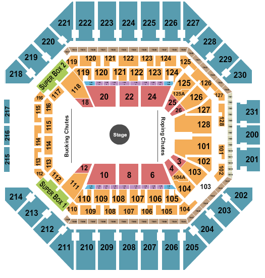 Frost Bank Center Sheryl Crow Seating Chart